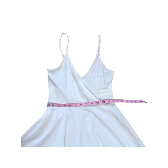 SOLD White Fit and Flare Dress Forever 21 Size Small - Picture 7 of 9